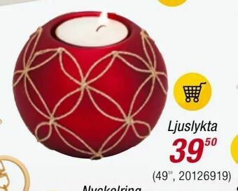 Guldfynd Ljuslykta erbjuda