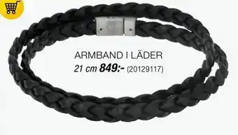 Guldfynd Armband i läder erbjuda