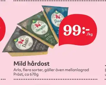 Hemköp Arla grevé erbjuda