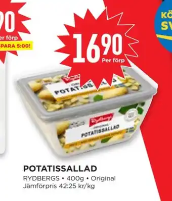 Willys Hemma Rydbergs potatissallad erbjuda