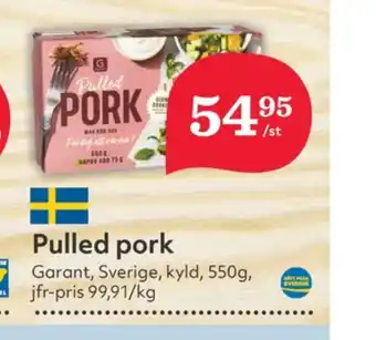 Hemköp Garant pulled pork erbjuda