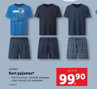 Lidl Livergy pyjamasbyxor erbjuda