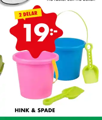 ÖoB HINK & SPADE erbjuda