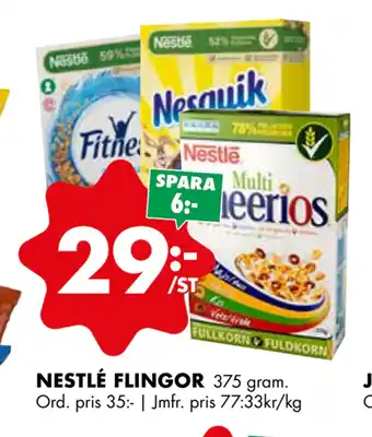 ÖoB NESTLÉ FLINGOR erbjuda