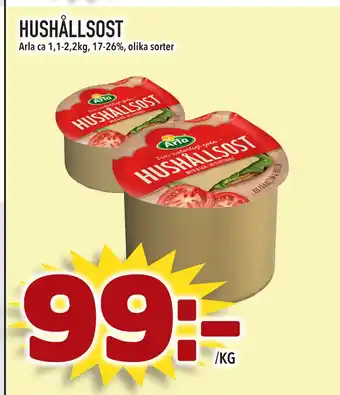 Supergrossen HUSHÅLLSOST erbjuda