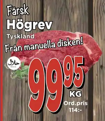 Supergrossen Högrev erbjuda