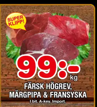 Nya Pulsen FÄRSK HÖGREV, MÄRGPIPA & FRANSYSKA erbjuda