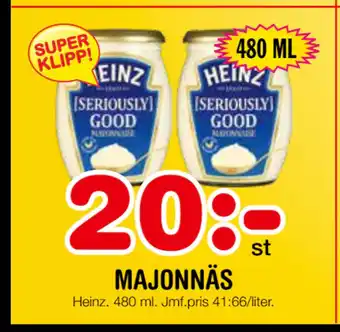 Nya Pulsen MAJONNÄS erbjuda