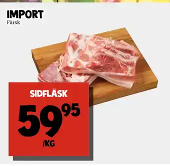 MatArket sidfläsk erbjuda