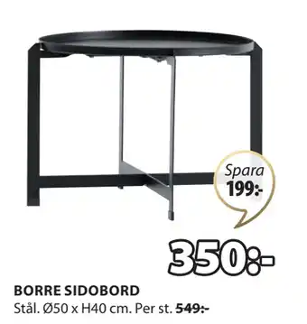 JYSK BORRE SIDOBORD erbjuda