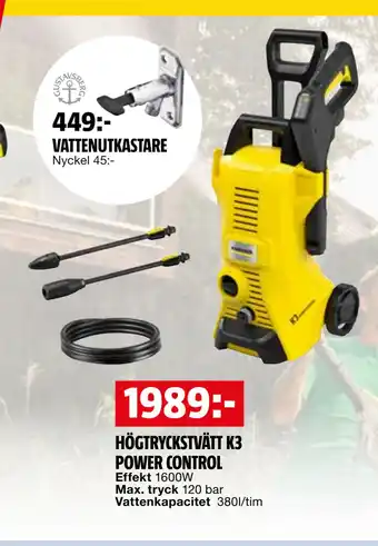 HÖGTRYCKSTVÄTT K3 POWER CONTROL
