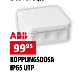 KOPPLINGSDOSA IP65 UTP