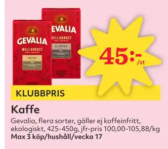 Hemköp Kaffe erbjuda