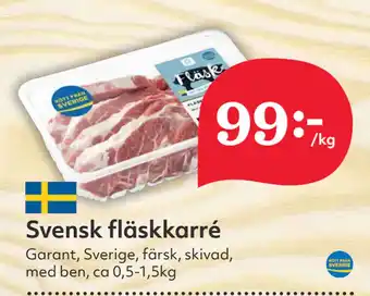 Hemköp Svensk fläskkarré erbjuda