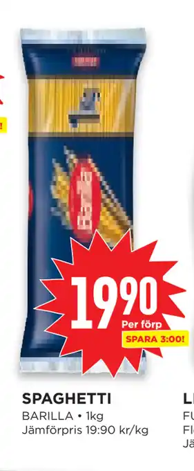 Willys Hemma SPAGHETTI erbjuda
