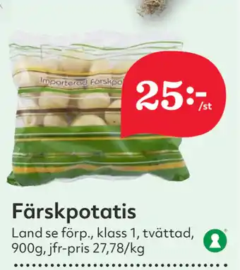 Hemköp Färskpotatis erbjuda