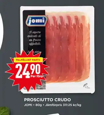 Willys PROSCIUTTO CRUDO erbjuda