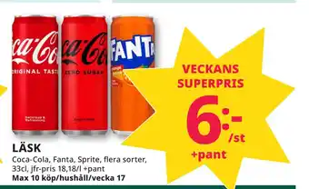 Tempo LÄSK erbjuda