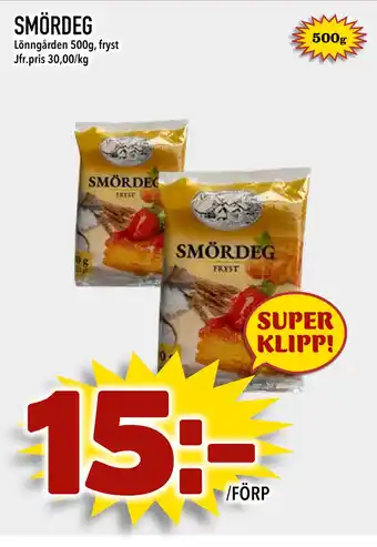 Nya Pulsen SMÖRDEG erbjuda