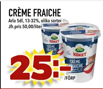 Prisma Mat CRÈME FRAICHE erbjuda