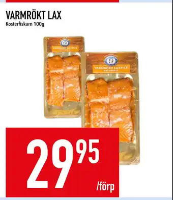 Matdax VARMRÖKT LAX erbjuda
