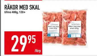 Matdax RÄKOR MED SKAL erbjuda