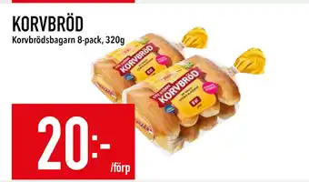 Matdax KORVBRÖD erbjuda