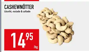 Matdax CASHEWNÖTTER erbjuda