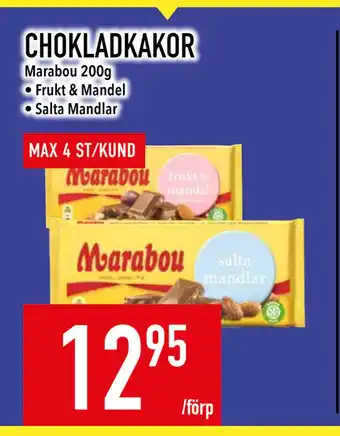 Matdax CHOKLADKAKOR erbjuda