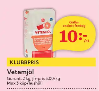 Hemköp Vetemjöl erbjuda