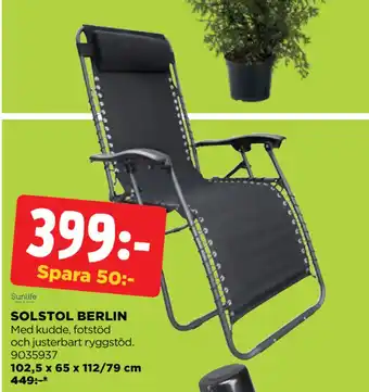 Jem&Fix SOLSTOL BERLIN erbjuda