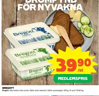 Coop Daglivs BREGOTT erbjuda
