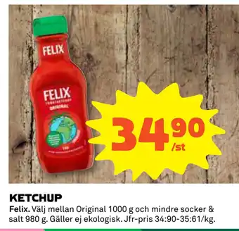 Coop Daglivs KETCHUP erbjuda