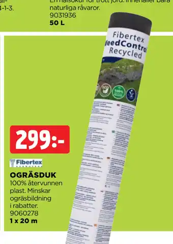 Jem&Fix OGRÄSDUK erbjuda