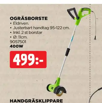 Jem&Fix OGRÄSBORSTE erbjuda