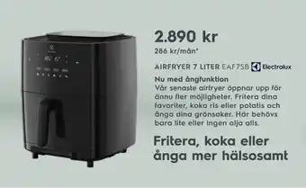 Electrolux Home AIRFRYER 7 LITER erbjuda