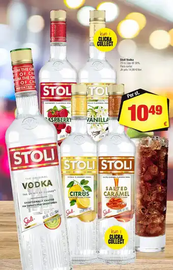 Calle Stoli Vodka erbjuda