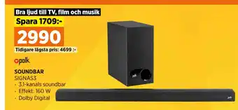 Power SOUNDBAR erbjuda