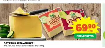 Coop Arla edamer erbjuda