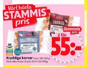ICA Supermarket Scan chorizo erbjuda
