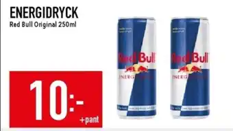 Matdax Red bull energidryck erbjuda