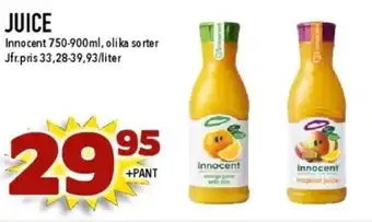 Matdax Innocent juice erbjuda