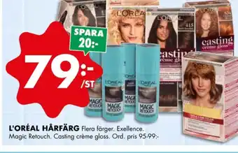 ÖoB Magic retouch hårfärg erbjuda