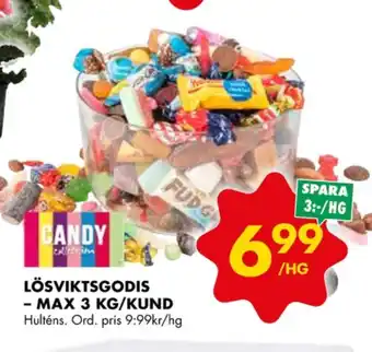 ÖoB Candy collection lösviktsgodis erbjuda