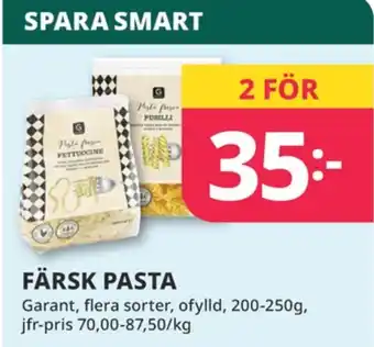 Tempo Garant pasta erbjuda