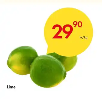 Snabbgross Lime erbjuda