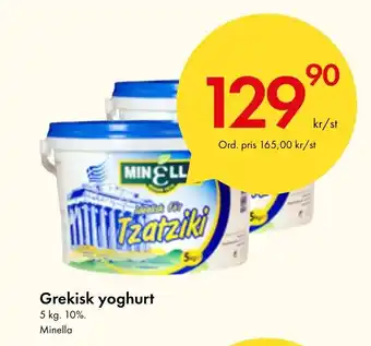 Snabbgross Grekisk yoghurt erbjuda