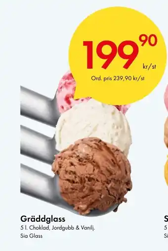 Snabbgross Gräddglass erbjuda