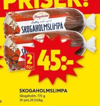 ICA Kvantum SKOGAHOLMSLIMPA erbjuda