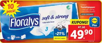 Lidl Toalettpapper erbjuda